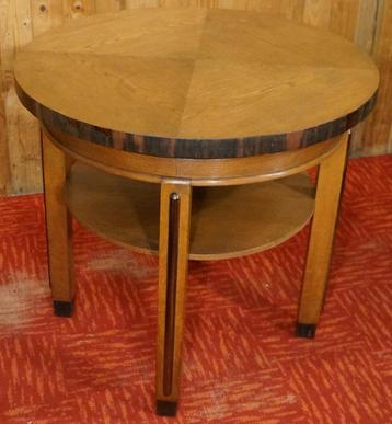 Amsterdamse School Bijzettafeltje Art Deco Tafel Salontafel beschikbaar voor biedingen