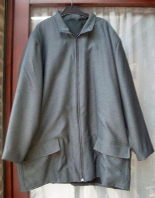 Grijze herenjas maat 52/54, Kleding | Heren, Jassen | Winter, Gedragen, Maat 52/54 (L), Grijs, Ophalen of Verzenden