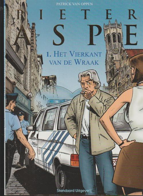 Strip Pieter Aspe nr. 1 - Het vierkant van de wraak., Livres, BD, Enlèvement ou Envoi