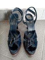 GAS schoenen Patent blauw Maat 39, Ophalen of Verzenden, Gedragen, Blauw