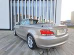 BMW 118i Cabrio | 143pk | Leer | Navi | 130.000 km, Auto's, Beige, Overige kleuren, Cabriolet, Leder