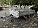 Aanhangwagen dubbelasser, Auto diversen, Aanhangwagen-onderdelen, Ophalen, Gebruikt