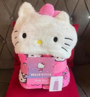 Hello Kitty - Deken met capuchon 150 x 120 CM nieuw dekentje beschikbaar voor biedingen