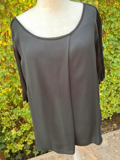 Bloes Expresso XXL zwart, Kleding | Dames, Blouses en Tunieken, Zo goed als nieuw, Maat 46/48 (XL) of groter, Zwart, Ophalen of Verzenden