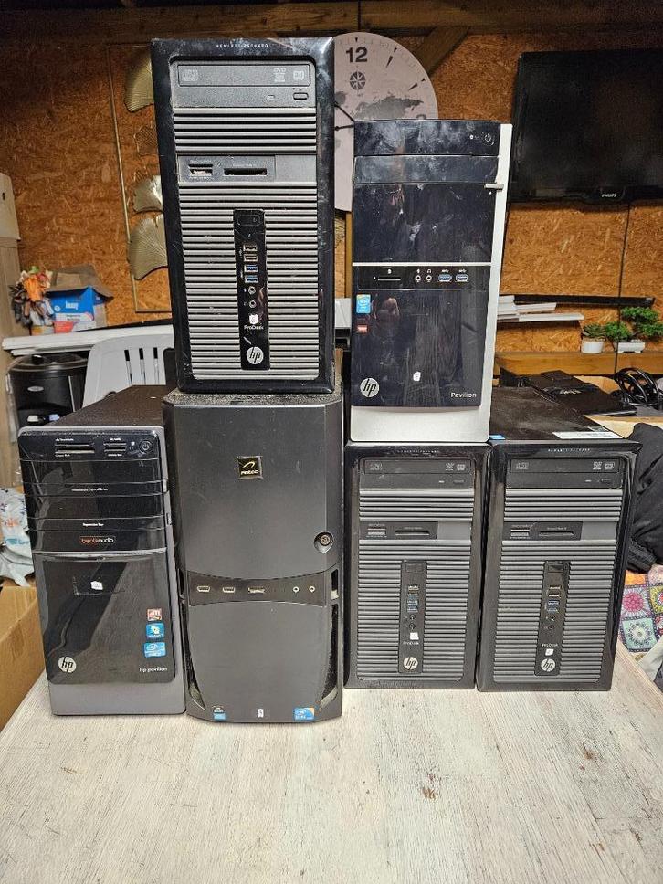 Intel Core i7 computers in werkende staat, Computers en Software, Desktop Pc's, Gebruikt, HDD, 8 GB, Met videokaart, Gaming, Ophalen of Verzenden