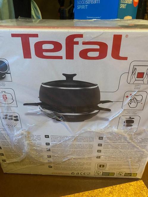 raclette en fonduestel TEFAL, Elektronische apparatuur, Gourmetstellen, Nieuw, 4 t/m 7 personen, Ophalen