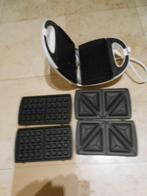 Techwood  Croq - goufle - grill 700 Watt - wit S-109 TGC-807, Ophalen of Verzenden, Zo goed als nieuw