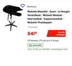 Mobiele wastafel, Ophalen, Nieuw, Zwart, Overige typen