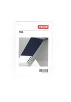 VELUX HANDMATIG VERDUISTERINGSGORDIJN, Ophalen, Enrouleur, 100 tot 150 cm, Zo goed als nieuw