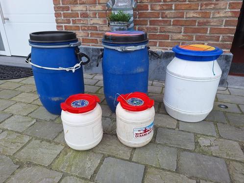 Waterdichte tonnetjes voor kanotrektochten, Watersport en Boten, Kano's, Gebruikt, Canadese kano of Open kano, Twee personen, Ophalen