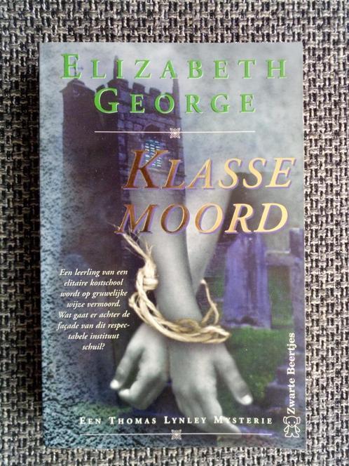 Elizabeth George - Klassemoord (Thomas Lynley) - 3 ex, Boeken, Detectives, Gelezen, Ophalen of Verzenden