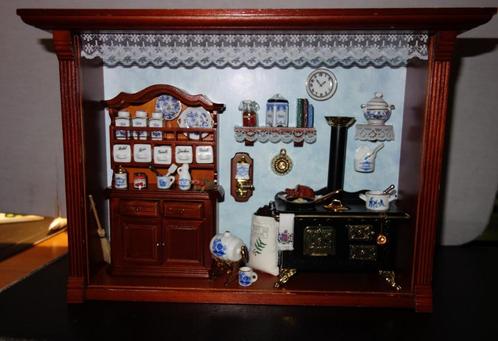 Reutter miniatuur keuken., Antiquités & Art, Curiosités & Brocante, Enlèvement ou Envoi