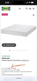 Matelas Ikea 160/200, Maison & Meubles, Chambre à coucher | Matelas & Sommiers, Matelas, Comme neuf, Enlèvement, 200 cm