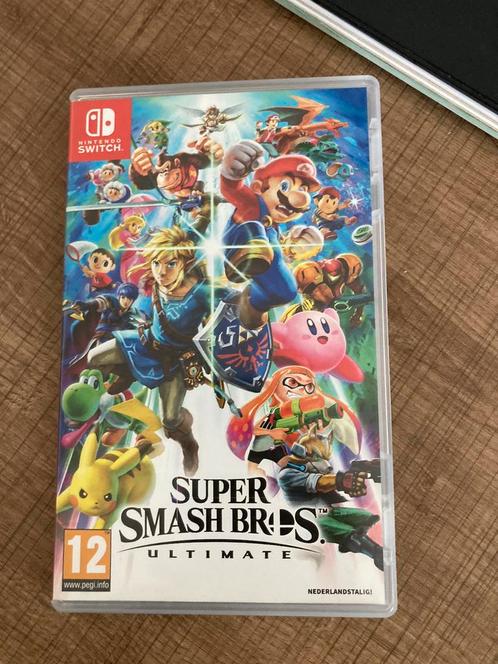 Super Smash Bros. Ultimate, Games en Spelcomputers, Games | Nintendo Switch, Zo goed als nieuw, Vechten, Vanaf 12 jaar, Online