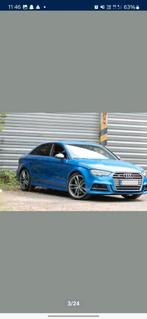 Zeer propere s3 sedan, Auto's, Audi, Automaat, 4 cilinders, Blauw, Leder en Stof