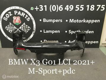 BMW X3 G01 LCI M-SPORT ACHTERBUMPER 2021 2022 ORIGINEEL