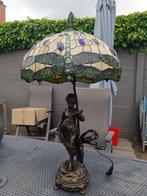 2 bronzen Tiffany lampen van Michel Bruchon, Ophalen of Verzenden