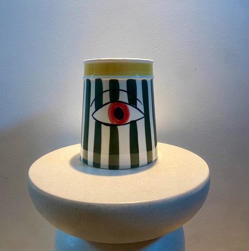 Val Pottery Wijnkoeler 14x20 cm - Handgemaakt Keramiek, Huis en Inrichting, Keuken | Servies, Keramiek, Ophalen