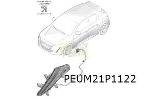 Peugeot 2008/ 208 dagrijlamp R (zwarte behuizing) Origineel!, Autos : Pièces & Accessoires, Éclairage, Peugeot, Neuf, Envoi