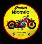 Indian motorcycles dubbelzijdige reclame decoratie lamp, Ophalen of Verzenden