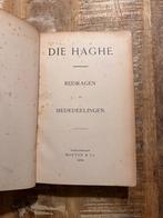 Die Haghe, bijdragen en mededeelingen 1909, Ophalen of Verzenden, 20e eeuw of later, Gelezen