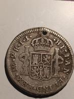 Spaanse Rijk 2 Realen 1791 Mexico City, Postzegels en Munten, Verzenden