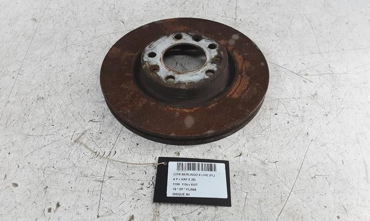 FREIN DISQUE AVANT Citroën Berlingo Multispace (01-2017/-), Autos : Pièces & Accessoires, Freins & Transmission, Citroën, Utilisé
