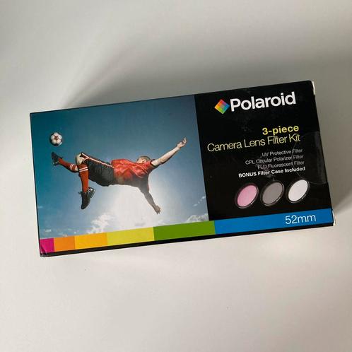 Polaroid 52mm filter Kit - 3 stuks, TV, Hi-fi & Vidéo, Photo | Filtres, Comme neuf, Filtre polarisant, Enlèvement ou Envoi