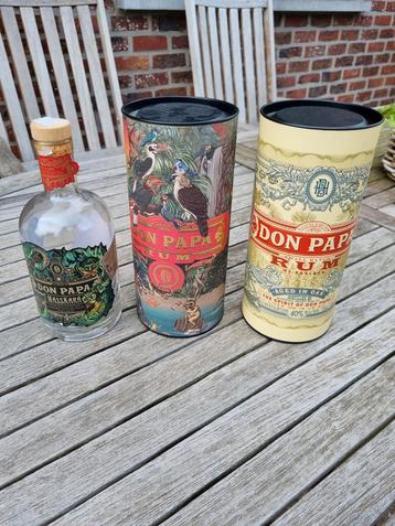 Rhum Don Papa, tubes, Enlèvement, Comme neuf