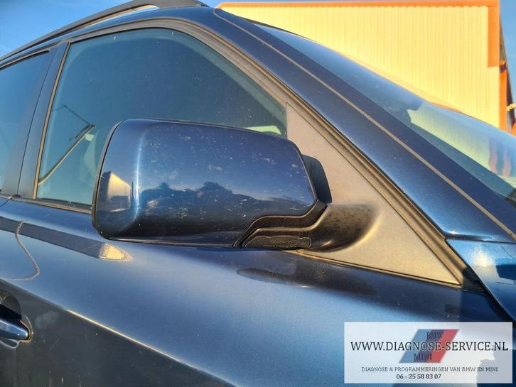 BMW X3 E83 2004  buitenspiegel rechts  blauw elec verstelbaa, Auto diversen, Auto-accessoires, Gebruikt, Ophalen of Verzenden