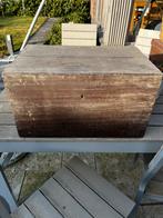 Antieke reiskoffer klein, Ophalen, Zo goed als nieuw