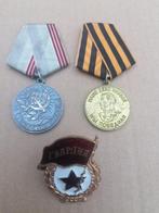 Russische medailles  orde  badge   / USSR / СССР / SOVIET /, Ophalen, Lintje, Medaille of Wings