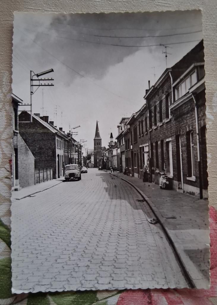 Vintage Postkaart Tielrode Gentstraat, Verzamelen, Ophalen of Verzenden