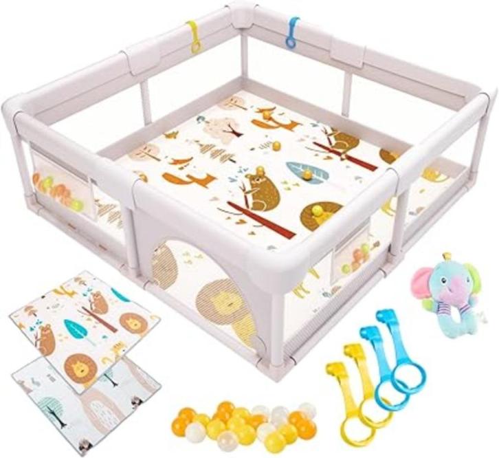 Modulaire babybox 150 x 150 cm babypark GRATIS LEVERING, Kinderen en Baby's, Babyparken, Nieuw, Rechthoekig, Verzenden