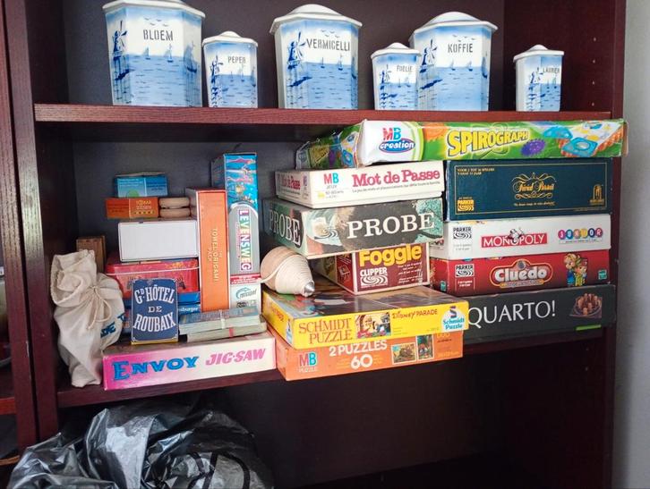 Grote partij gezelschapsspellen te koop!, Hobby en Vrije tijd, Gezelschapsspellen | Bordspellen, Gebruikt, Een of twee spelers