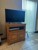 Tv-kast in massief hout, Huis en Inrichting, Kasten |Televisiemeubels, Ophalen, Zo goed als nieuw, Eikenhout