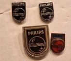 Philips logo embleem - lampenradio's, Antiek en Kunst, Antiek | Tv's en Audio, Ophalen of Verzenden