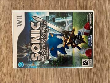Wii sonic and the black knight game beschikbaar voor biedingen