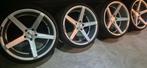 ZP 6.1 DEEP CONCAVE VELGEN MET BANDEN 20 INCH 5x120, Auto-onderdelen, Banden en Velgen, Ophalen, 20 inch, Banden en Velgen