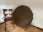 Tafel en stoelen, Ophalen, 100 tot 150 cm, Zo goed als nieuw, Vier personen