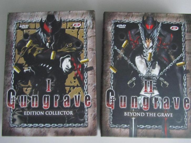 2 DVDBOXEN GUNGRAVE (special editions), Cd's en Dvd's, Dvd's | Tekenfilms en Animatie, Zo goed als nieuw, Anime (Japans), Tekenfilm