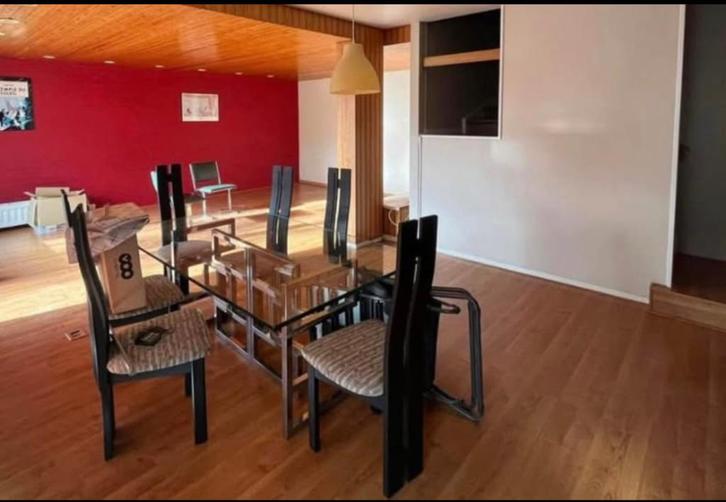 Vintage eettafel, Antiek en Kunst, Antiek | Meubels | Tafels, Ophalen