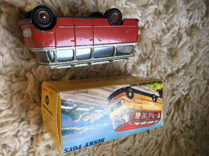 dinky toys mercedes bus, Hobby en Vrije tijd, Modelauto's | 1:43, Gebruikt, Dinky Toys, Ophalen