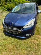 Peugeot 208 1400 vti 70 kw 2012, Auto's, Euro 5, Zwart, 4 cilinders, Blauw