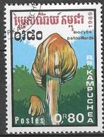 Kampuchea 1989 - Yvert 871B - Paddenstoel (ST), Postzegels en Munten, Verzenden, Gestempeld