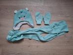 Sjaal muts handschoenen, Kinderen en Baby's, Kinderkleding | Mutsen, Sjaals en Handschoenen, Gebruikt, 110 t/m 116, Ophalen of Verzenden