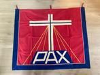 Oude vlag PAX / Kerkvlag, Divers, Drapeaux & Banderoles, Utilisé, Envoi
