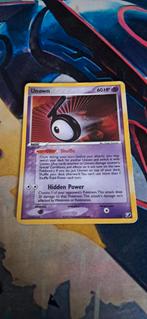 Unown T - T/28 Unseen Forces - Pokemon Holo Foil Rare, Ophalen of Verzenden, Zo goed als nieuw, Foil