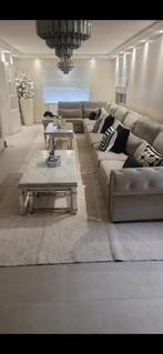 Zetel en salontafels, Huis en Inrichting, Ophalen, Overige materialen, Hoekbank, 300 cm of meer
