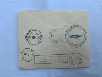 2 luchtpostbrieven Brussel-Leopoldville 24/02/46 beschikbaar voor biedingen